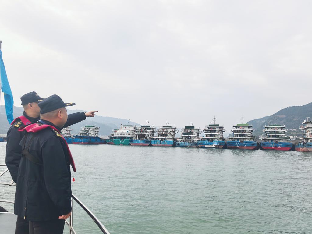 春运期间长江干线重庆段水上客运量达183.3万人次 两江小渡等航线火热1.jpg